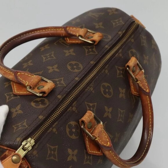 LOUIS VUITTON Monogram Speedy 30 Hand Bag - Picture 6 of 16
